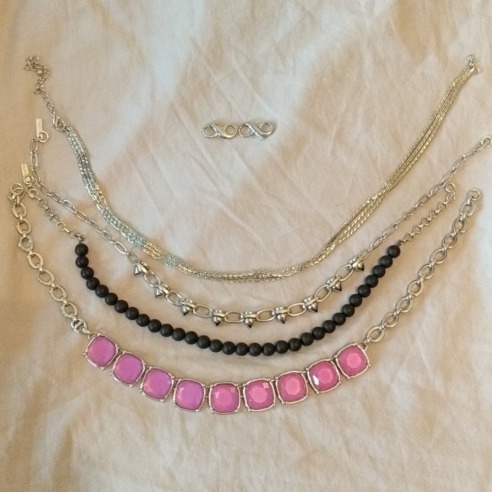 Lia Sophia Pink Make your own necklace bundle